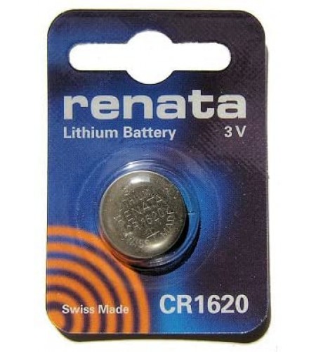 Renata #CR1620 Lithium Coin Battery