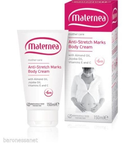 Anti Stretch Marks Body Cream During pregnancy 150ml by maternea
