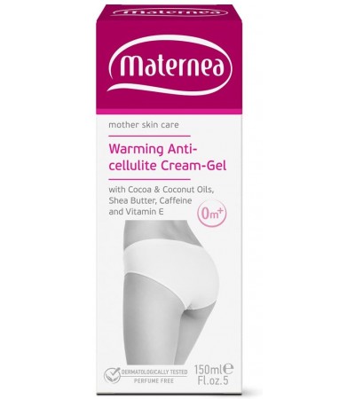 Maternea Warming Anti-Cellulite Cream-Gel with Caffeine, Coconut & Cocoa 150 ml