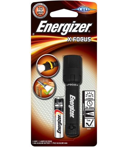 Фенерче Energizer X-Focus с включена 1 x AAA батерия