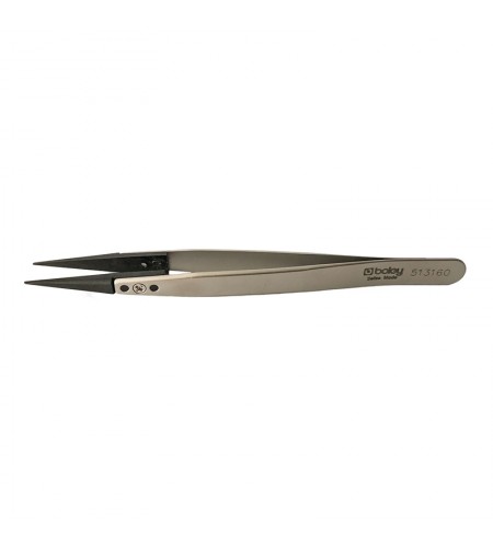 Boley stainless steel tweezers with ...
