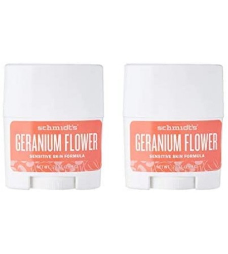 Pack of 2 Schmidt’s Deodorant Geran ...
