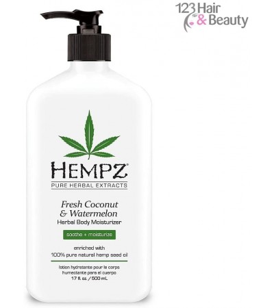 Hempz Fresh Coconut & Watermelon Moisturiser 500ml