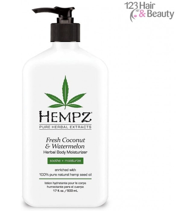 Hempz Fresh Coconut & Watermelon Moisturiser 500ml