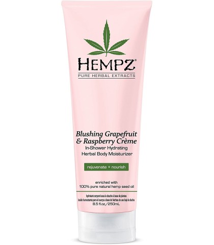 Herbal Body Moisturizer- Blushing Grapefruit & Raspberry Creme 250ml