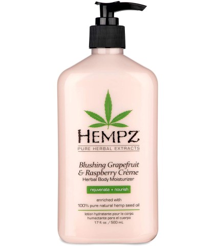 Hempz Blushing Grapefruit & Raspberry Creme Herbal Body Moisturizer - 500 ml