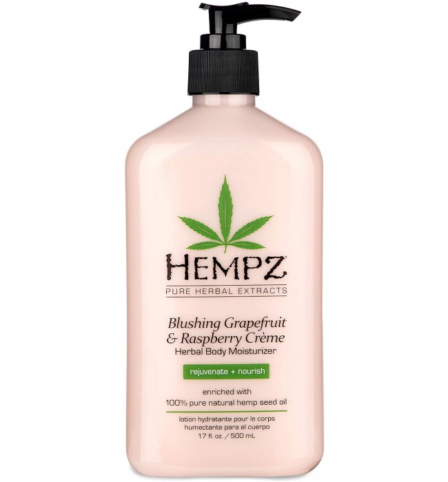 Hempz Blushing Grapefruit & Raspberry Creme Herbal Body Moisturizer - 500 ml