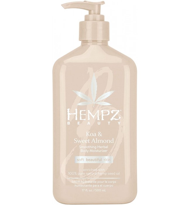 Hempz Koa & Sweet Almond Smoothing Herbal Body Moisturizer 500ml