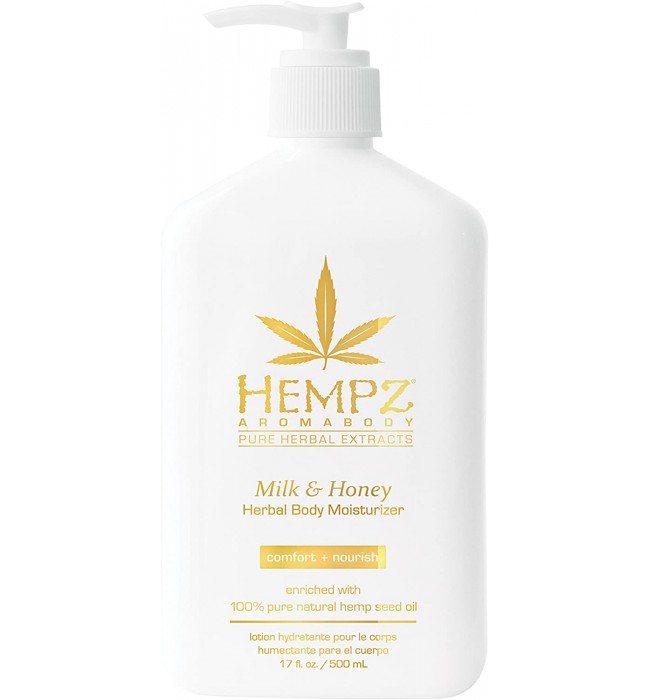 Hempz Milk and Honey Herbal Body Moisturiser (500ml)