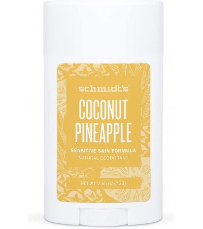 Schmidt's Naturals Deodorant stick for sensitive skin coconut and Pineapple 75 gr.
