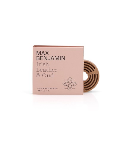 Irish Leather and Oud Luxury Car Fragrance Refill – Max Benjamin