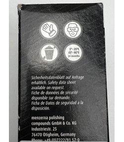 Menzerna polishing paste M5 for stainless steel, precious metals and lacquer 0.500 kg