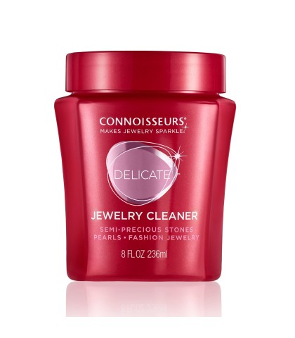 Connoisseurs Delicate Jewellery Cleaner cleaning solution for gold, silver, semi-precious stones & pearls 236 ml