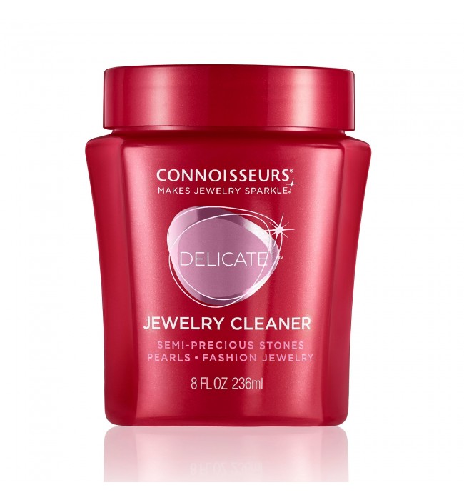 Connoisseurs Delicate Jewellery Cleaner cleaning solution for gold, silver, semi-precious stones & pearls 236 ml