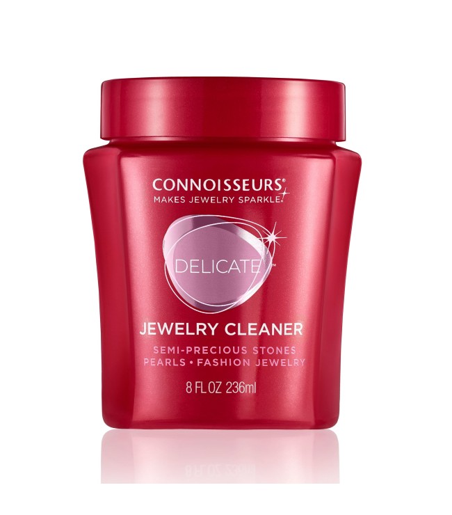 Connoisseurs Delicate Jewellery Cleaner cleaning solution for gold, silver, semi-precious stones & pearls 236 ml