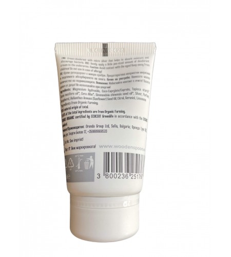 Organic Certified Silver Deo Cream, ...