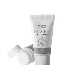 Organic Certified Silver Deo Cream, 40 ml, Wooden Spoon