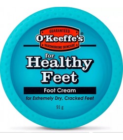 O’Keeffe’s Healthy Feet Foot Cream – Extremely Dry, Cracked Feet – Jar