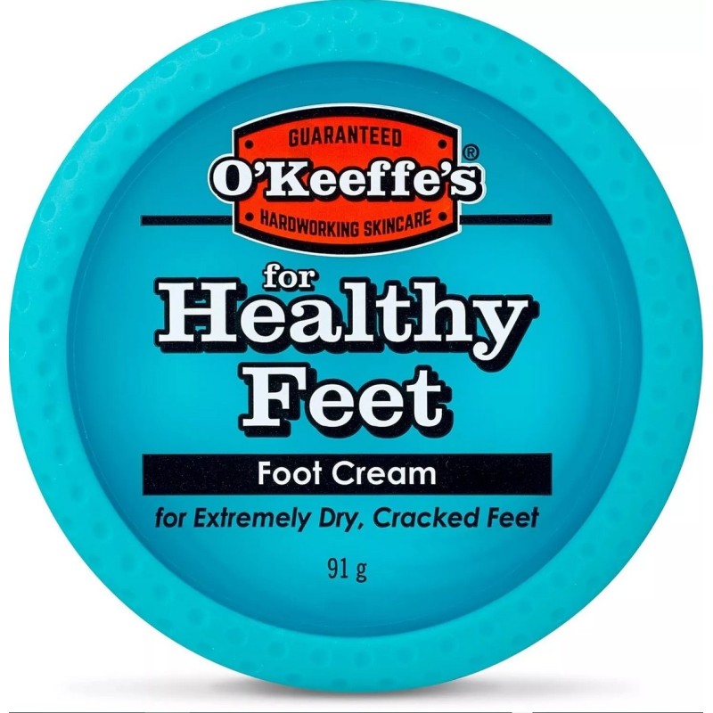 O’Keeffe’s Healthy Feet Foot Cream – Extremely Dry, Cracked Feet – Jar O’Keeffe’s Healthy Feet Foot Cream – Extremely Dry, Cracked Feet – Jar