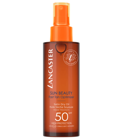 Lancaster Sun Beauty Fast Tan Optimizer Satin Dry Oil SPF50 150 ml