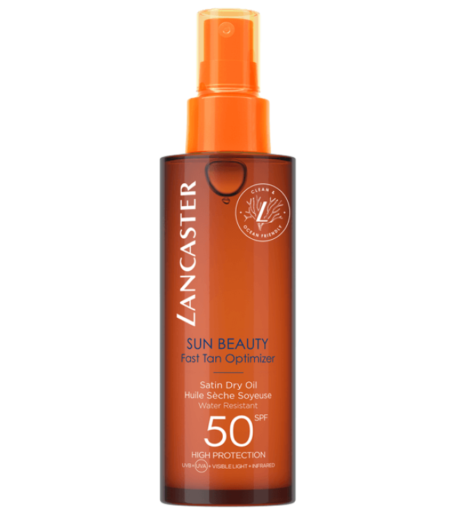 Lancaster Sun Beauty Fast Tan Optimizer Satin Dry Oil SPF50 150 ml