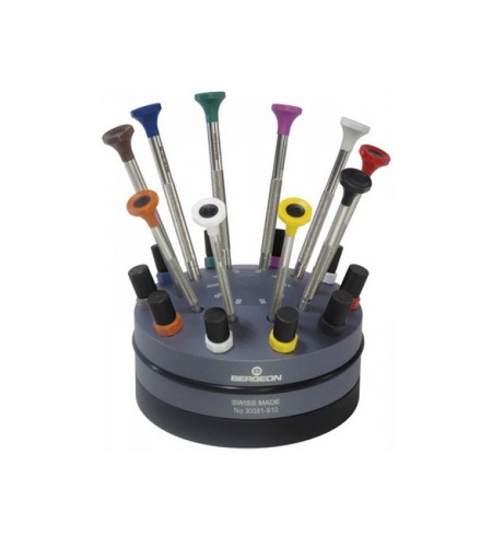 Bergeon 30081-S10 set of 10 screwdr ...
