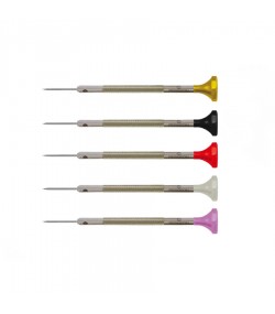 Bergeon 30081-P05 set of 5 stainless steel screwdrivers
