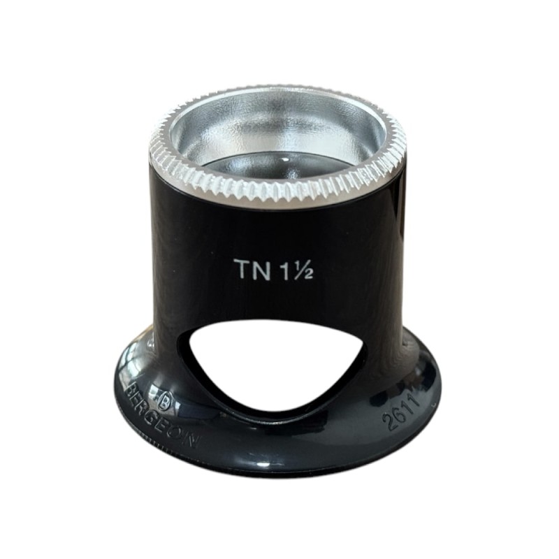 Bergeon 2611-TN 6.7x watchmaker eyeglasses loupe with hole 1.5 Bergeon 2611-TN 6.7x watchmaker eyeglasses loupe with hole 1.5
