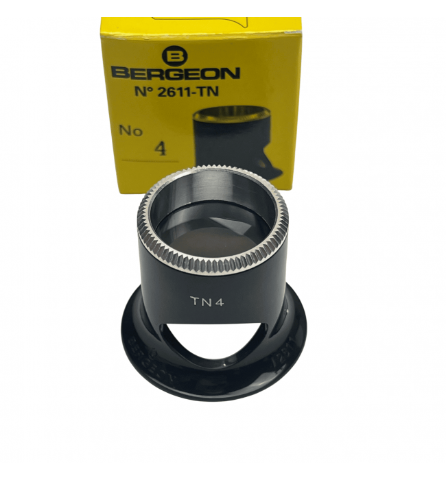 Bergeon 2611-TN 2.5x watchmaker eyeglasses loupe biconvex air 4