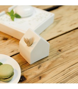 Räder Porcelain House Toothpick Holder