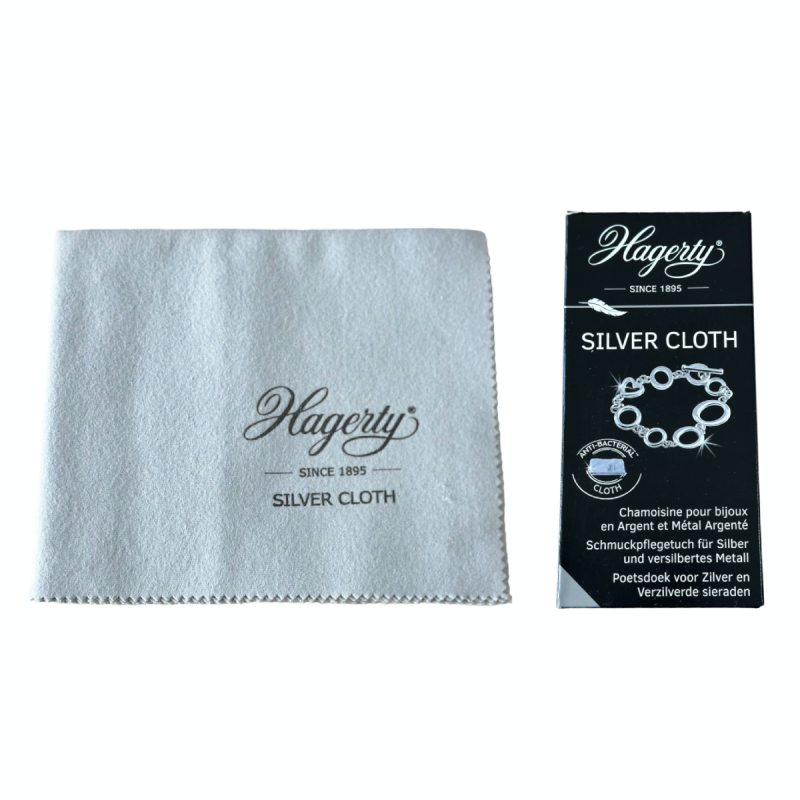 Hagerty Silver cleaning and highshine cloths 36 x 30 cm Hagerty Silver cleaning and highshine cloths 36 x 30 cm