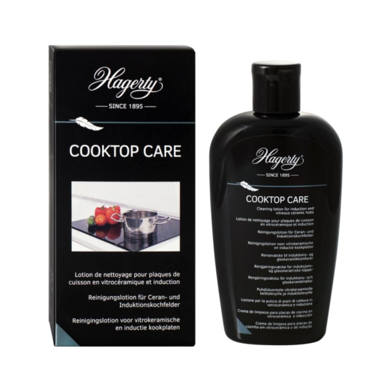 Hagerty 3-в-1 почистващ препарат за стъклокерамични и индукционни котлони Hagerty 3-в-1 почистващ препарат за стъклокерамични и индукционни котлони