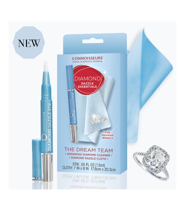 Connoisseurs Diamond Dazzle Stik + Ultrasoft Diamond Dazzle Cloth Set, ref. CONN1402