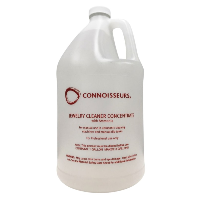Connoisseurs Jewellery Cleaner Concentrate, 5L for ultrasonic machine Connoisseurs Jewellery Cleaner Concentrate, 5L for ultrasonic machine