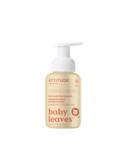 Baby Leaves - 2in1 Foaming Wash, Pear Nectar, ATTITUDE