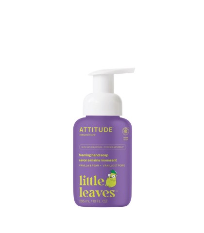 Little Leaves Foaming Hand Soap β Vanilla & Pear, 295 ml, ATTITUDE