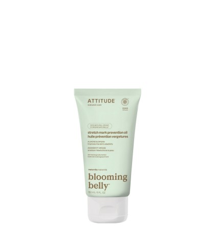 Attitude Blooming Belly Pregnancy Stretch Mark Oil β Almond and Argan