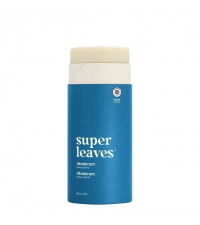 ATTITUDE Super Leaves, Plastic-Free Deodorant, Unscented