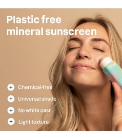 ATTITUDE Oceanly PHYTO-SUN Tinted, Shimmer Face Sunscreen Cream SPF 30