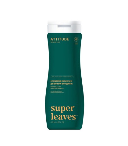 ATTITUDE Super Leaves Energizing Shower Gel, Orange Leaves