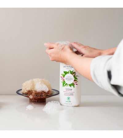 Liquid Hand Soap, Red Vine Leaves and Pomegranate, Super leaves, ATTITUDE