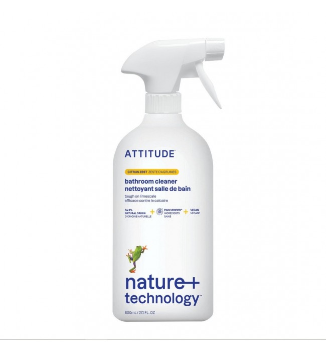Bathroom Cleaner – Citrus Zest, ATTITUDE