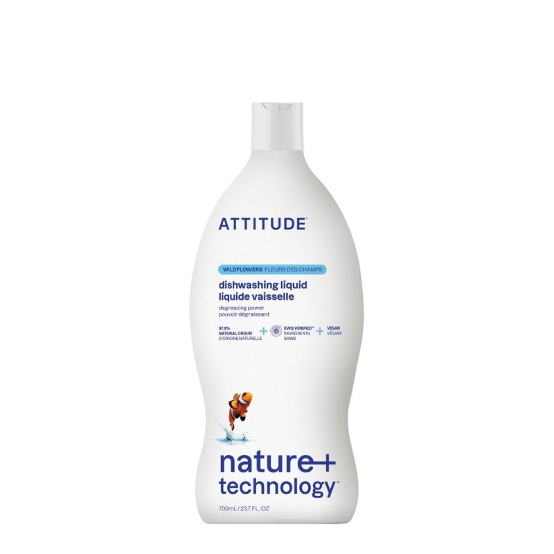 Washing Up Liquid, Wildflowers, ATTITUDE Washing Up Liquid, Wildflowers, ATTITUDE