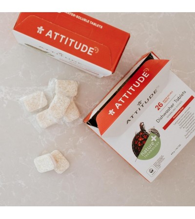 Dishwasher Tablets, 26 Wash, ATTITUDE
