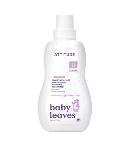 Baby Laundry Detergent - Sweet Lullaby, baby leaves, ATTITUDE