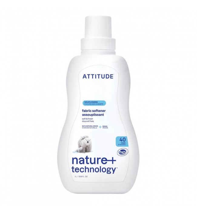 ATTITUDE Nature + Technology Wildflowers Fabric Softener, 40 Loads