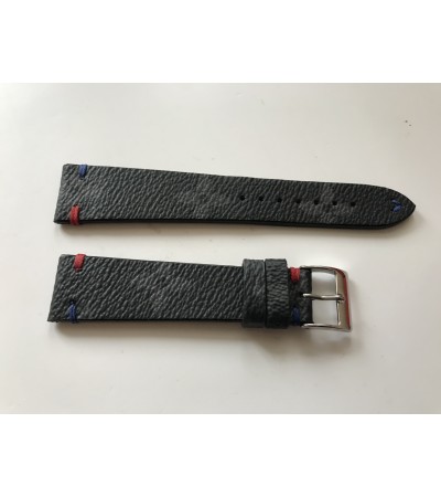 New Louis Vuitton Canvas Leather Strap 20/16 mm