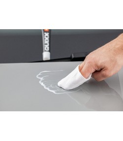 QUIXX Paint Scratch Remover Kit (Ref. 00070) – 2-Step Repair System with Repair No.1 + Finish No.2, Polishing Cloths & 3000-Grit Sandpaper, Made in Germany