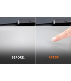 QUIXX Paint Scratch Remover Kit (Ref. 00070) – 2-Step Repair System with Repair No.1 + Finish No.2, Polishing Cloths & 3000-Grit Sandpaper, Made in Germany