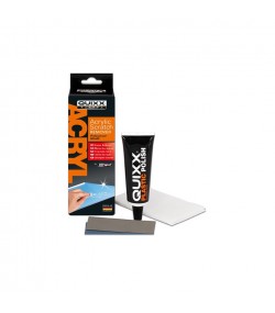 QUIXX Acrylic Scratch Remover, Scratch & Scuff Remover for Acrylic & Plexiglass Surfaces on Cars, Motorcycles, Boats, Caravans & Household Items, ref. 10003, Made in Germany,
